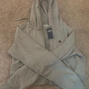 Women's Large Hollister Zip Up Hoodie